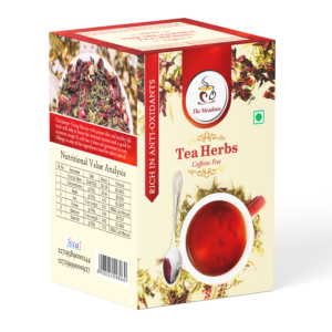 tea herbs box front packshot